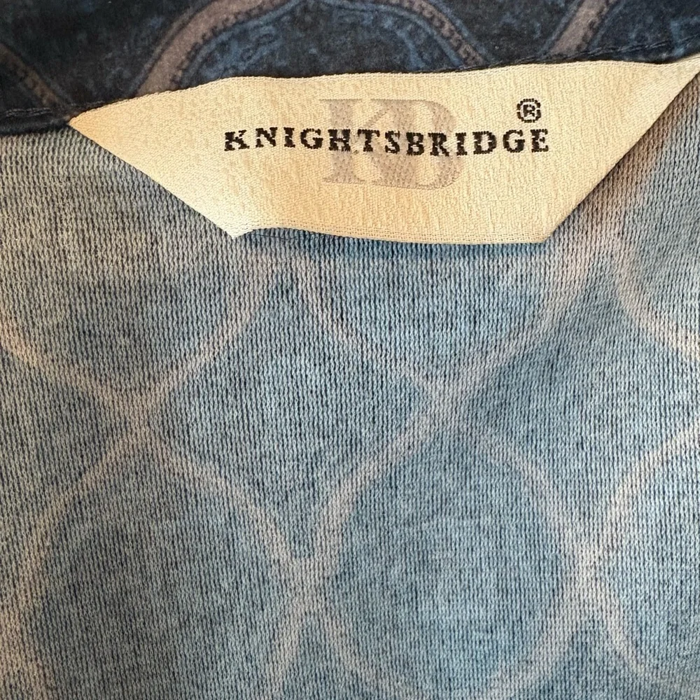 Blue Patterned Robe - Picture 2 of 3